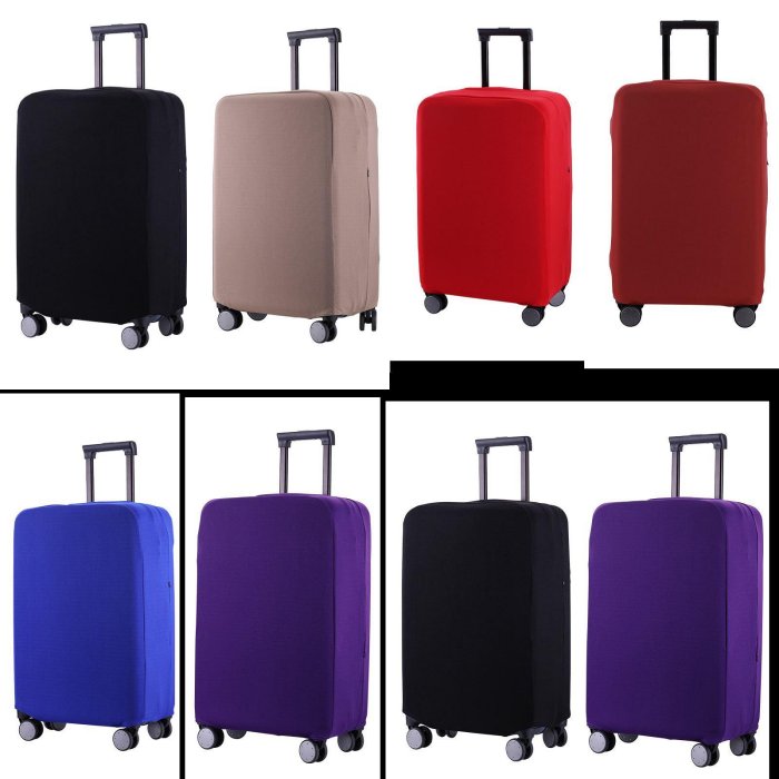 新品彈力布套行李箱保護套拉桿箱套旅行箱套保護套多色簡約通用耐磨