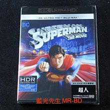 [4K-UHD藍光BD] - 超人 Superman The Movie UHD + BD 雙碟限定版