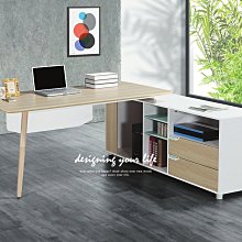 【設計私生活】奧尼查L型6尺辦公桌、主管桌(免運費)174A
