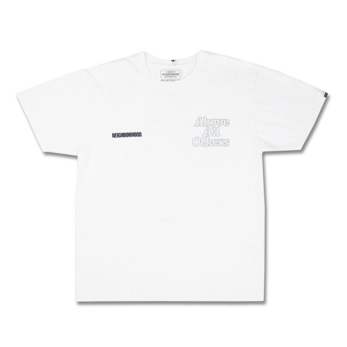 NBHD Neighborhood Above T Shirt 一番 短T 白