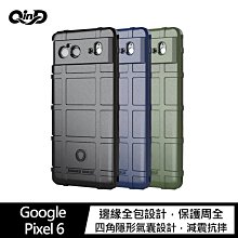 強尼拍賣~QinD Google Pixel 6、Pixel 6 Pro 戰術護盾保護套TPU 手機殼 鏡頭加高