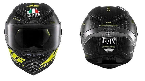 瀧澤部品AGV Pista GP碳纖 Project 46 ROSSI 碳纖維限量帽