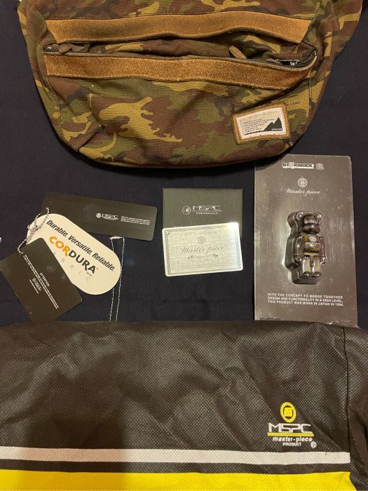 MSPC 日本代購.二手商品.米彩帆布腰包