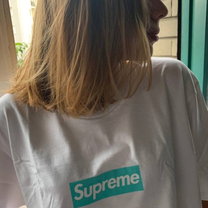 Supreme x Tiffany & Co. Box Logo Tee 蒂芬妮聯名BOGO 短袖短T