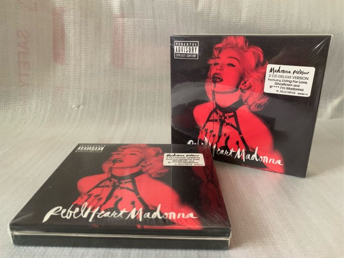 跨世紀女皇-瑪丹娜-心叛逆 全新進口限量豪華雙碟（美國版）Madonna - Rebel Heart Limited Edition Super Deluxe