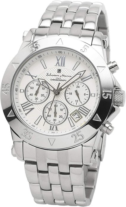 正版Salvatore Marra SM16109SS-SSWH 男錶手錶日本代購| Yahoo奇摩拍賣