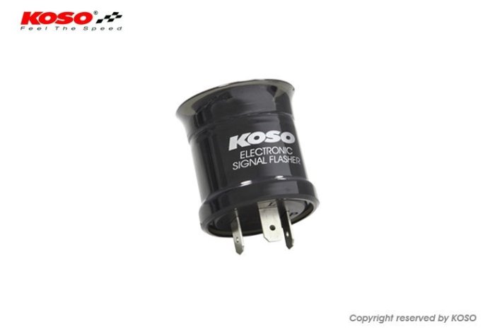 【翰翰二輪】KOSO 第二代 LED閃爍器 有聲版 防快閃用 閃爍器 解決方向燈快閃 勁戰 BWS車種