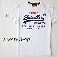 ☆【SD男生館】☆【SUPERDRY極度乾燥LOGO龜裂感印圖短袖T恤】☆【SD001Q9】(L)