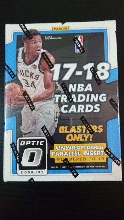 免運費 17-18 Optic Blaster 全新原封裝卡盒 Tatum Adebayo Mitchell Fultz Kuzma 亮面新人RC卡