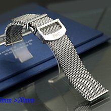 【時間探索】全新 IWC 萬國錶 柏濤菲諾 Portofino 代用米蘭高級錶帶 ( 22mm.20mm )