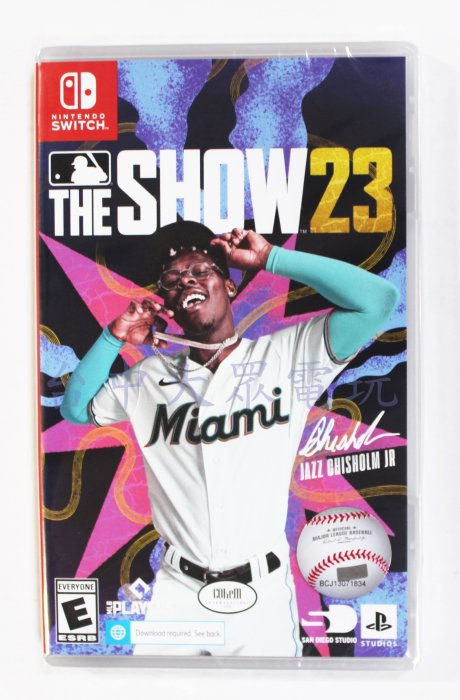 Switch NS 美國職棒大聯盟 23 MLB The Show 2023 棒球 (英文版) 全新品【台中大眾電玩】