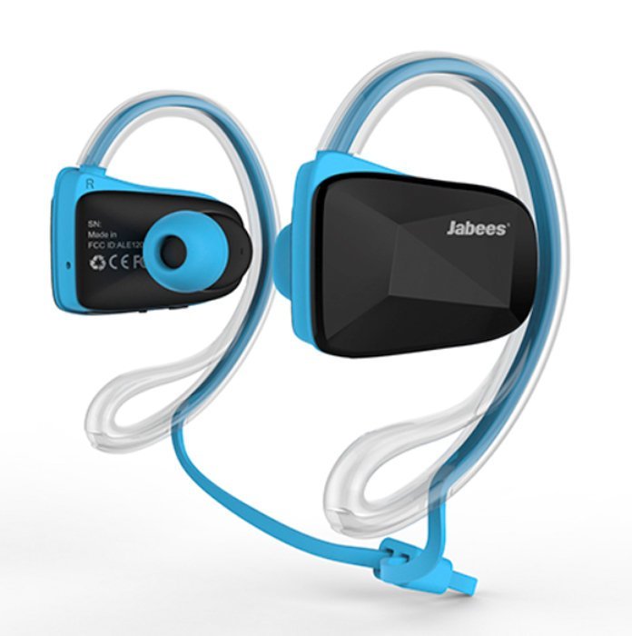 【S03 筑蒂資訊】含稅 Jabees Bsport 捷波朗 防水運動藍芽耳機 支持藍牙4.0 藍色