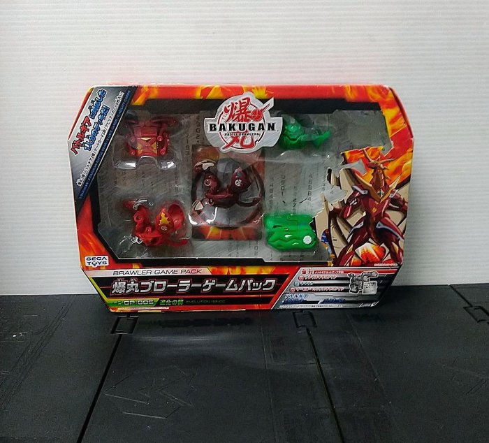 SEGA TOYS爆丸三- GP-005爆丸組合/獨角巨龍