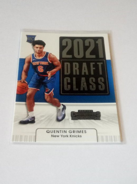 21-22 Contenders - 2021 Draft Class #25 - Quentin Grimes