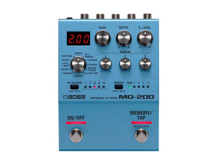 【六絃樂器】全新 BOSS MD-200 Modulation 調變效果器