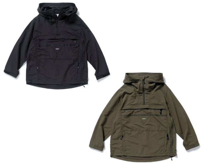 希望商店】 WTAPS SBS JACKET 18AW 機能半拉鍊帽衫| Yahoo奇摩拍賣