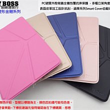 捌CITY BOSS Apple iPad MINI1 第一代 Y型多折磨砂紋系站立側掀皮套 變形金剛保護套