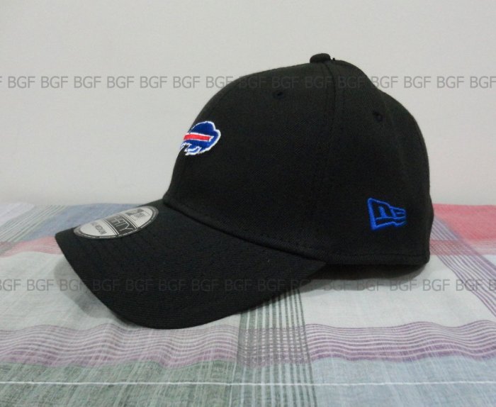 (寶金坊) NEW ERA 39FIFTY NFL 美式足球 Bills 水牛城比爾隊球帽 S/M 頭圍56-58 黑色