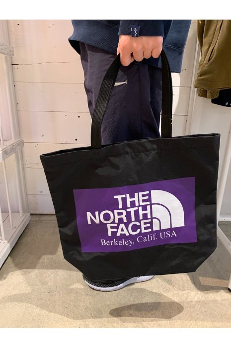 小鹿♥臻選】THE NORTH FACE PURPLE LABEL 紫標Logo Tote 托特包預購