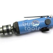 BuyTools-Air Drill《專業級》直立型三分氣動鑽-3/8,三段轉速調整,適用機械手臂,10mm夾頭「含稅」