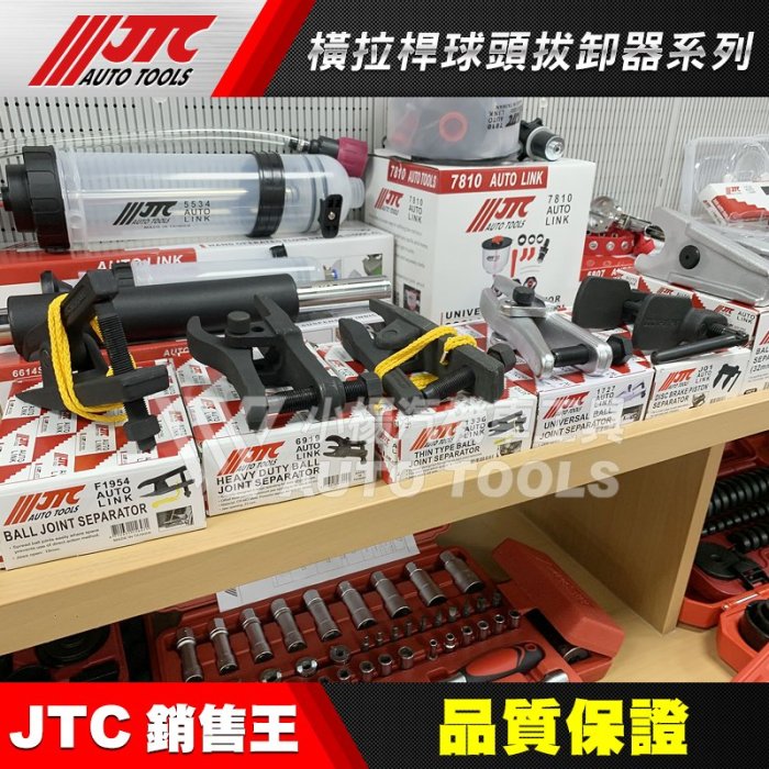 【小楊汽車工具】(免運) JTC 1727 橫拉桿球頭拔卸器(歐規) 和尚頭拔卸器 球頭拔卸器 球頭拆裝