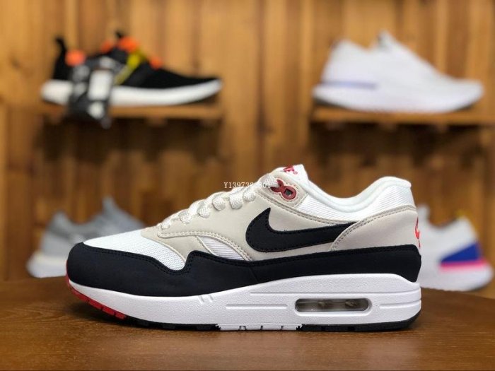 Nike Air Max1 OG 30 黑白 經典 氣墊 休閒運動慢跑鞋 908375-104 男女鞋