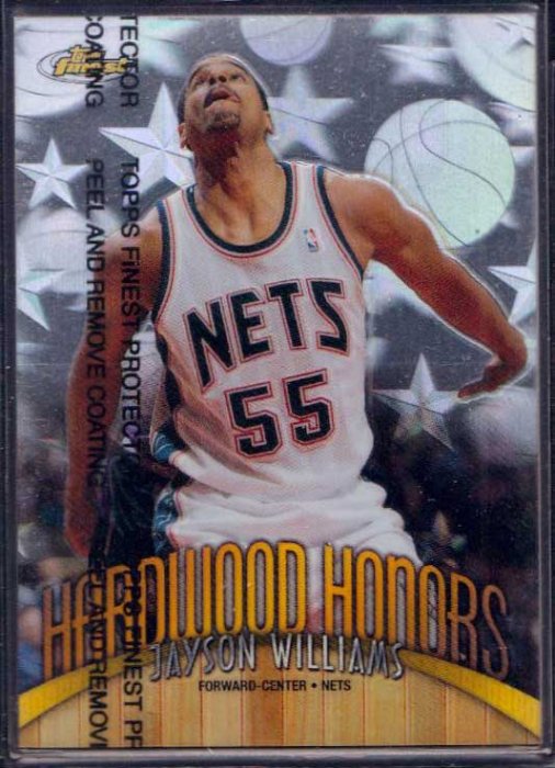 98-99 FINEST HARDWOOD HONORS #H12 JASON WILLIAMS