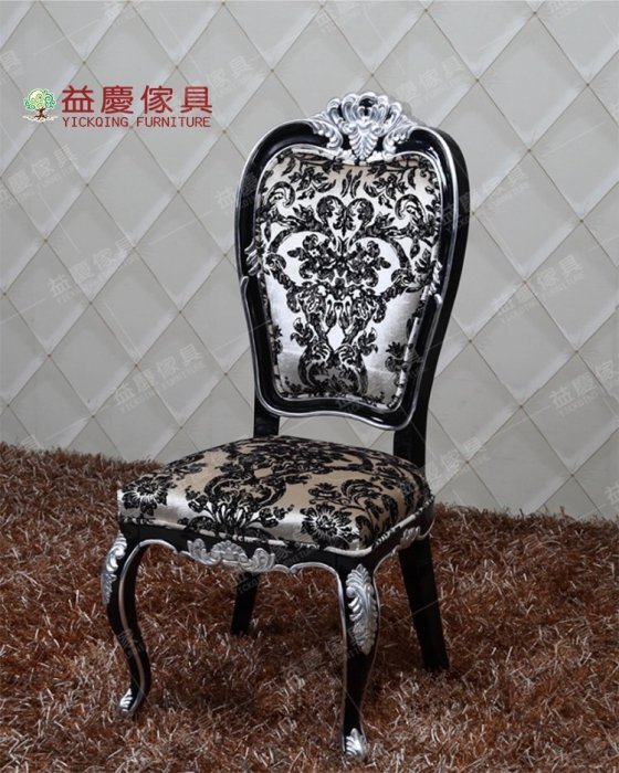 【大熊傢俱】金茂 C33 新古典 餐椅 椅子 布椅子 書椅 化妝椅