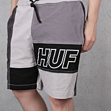 【HYDRA】HUF Vista Easy Short 拼接 Logo 短褲 棉褲【PT00106】