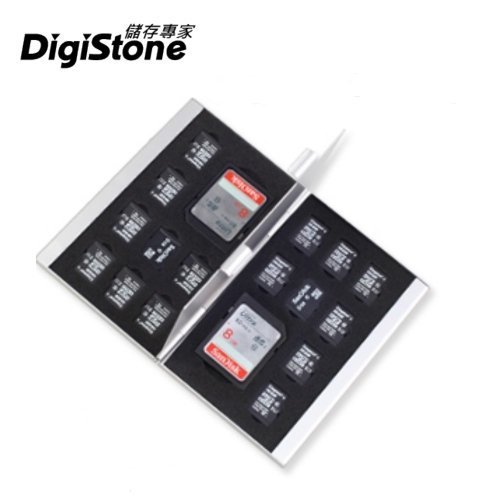 [出賣光碟] DigiStone 鋁合金 雙層 記憶卡 遊戲卡 收納盒 2SD+16TF