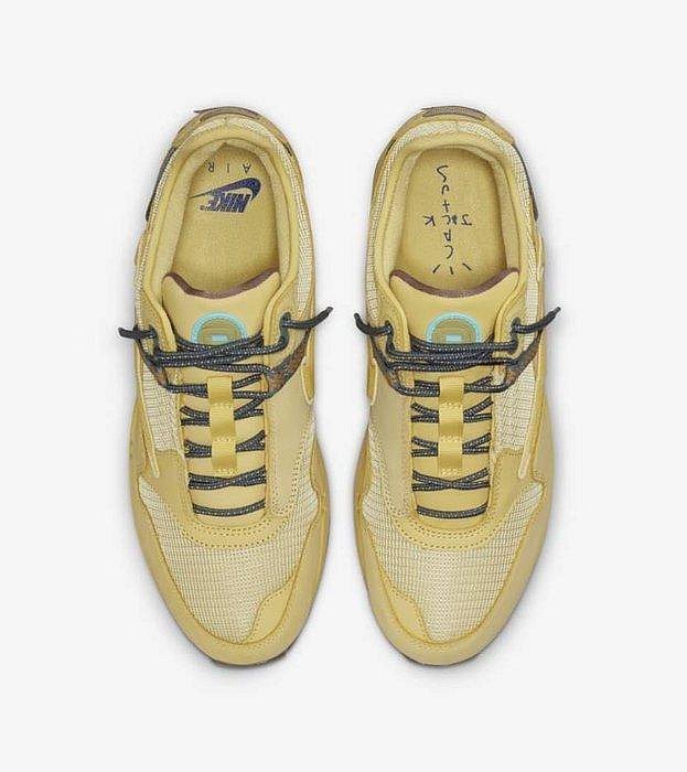 Travis Scott x Nike Air max 1 Saturn Gold DO9392-700 奶油黃