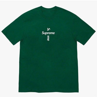 美國正品supreme潮牌20SS Box Logo cross Tee十字架重叠印花男女短袖T恤| Yahoo奇摩拍賣