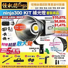 Weeylite微徠Viltrox唯卓仕ninja300 kit補光燈套組LED保榮卡口 視頻拍照室內外手持單色溫