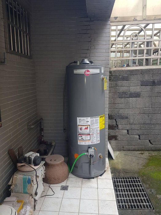 【工匠家居生活館 】美國 Rheem 雷姆 25V50-2 瓦斯熱水器 50加侖 瓦斯熱水爐