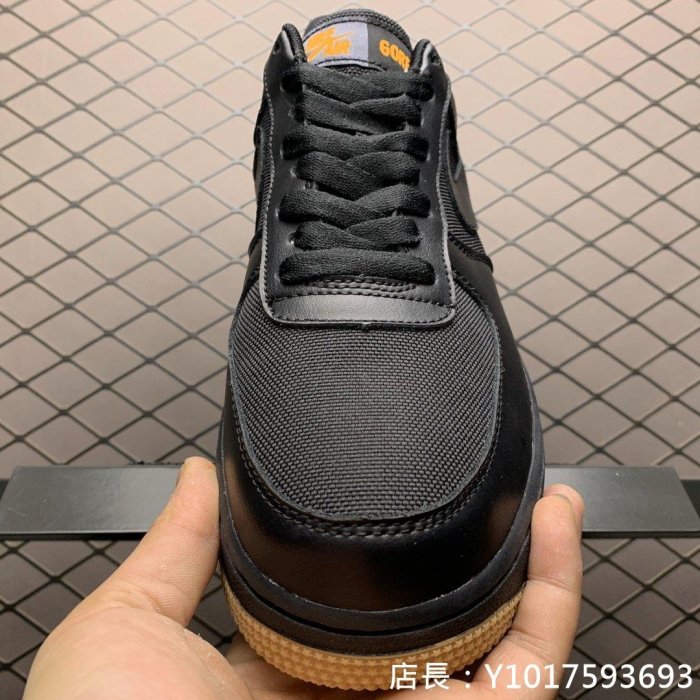 Nike Air Force1 GTX 黑 膠底 休閒運動 滑板鞋 CK2630-001 男鞋