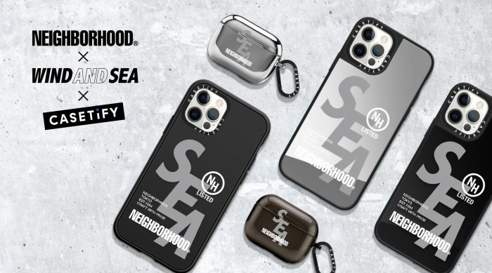 日貨代購CITY NEIGHBORHOOD WIND AND SEA CASETiFY IPHONE 11 手機殼