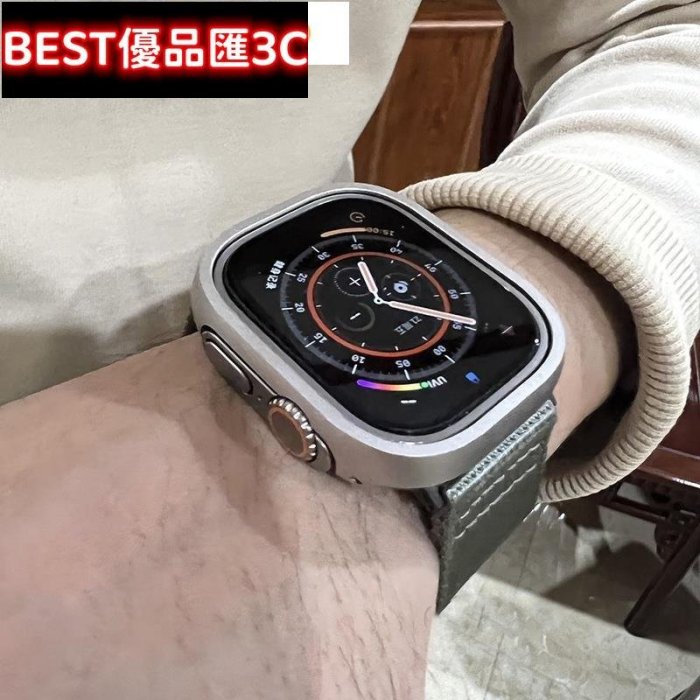 現貨Ultra 49mm 铝合金表壳适用于 Apple Watch Ultra 8 保护壳 S8 Ultra 表壳3C手機殼