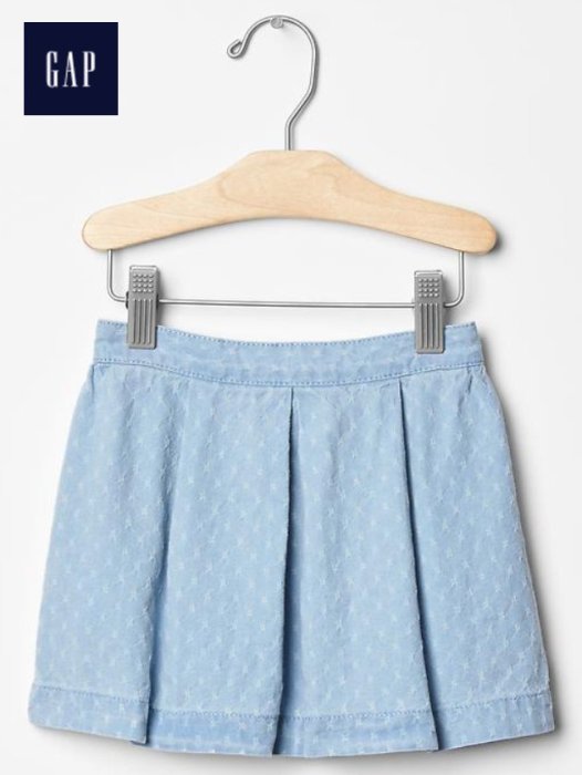 【Baby's closet】全新babyGap美國正品 女童提花打摺短裙4Y Zara,H&M