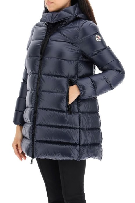 【 3號折扣預購】20秋冬正品MONCLER Suyen 長袖 拉鍊 連帽 羽絨外套 深藍色