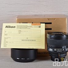 【品光數位】Nikon AF 85mm F1.4 D 定焦 大光圈 人像 公司貨#123312