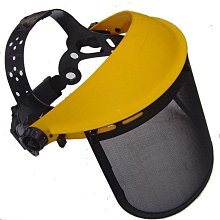U-MO割草機護具(安全面罩+超厚帆布長護裙)耐用/安全(防止割草異物打到)(免運費)