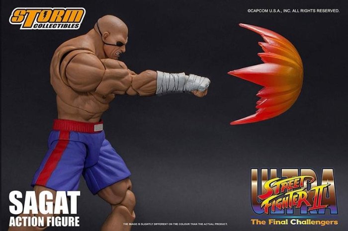 全新 Storm Toys 1/12 街頭霸王II 快打旋風2 沙加特 Sagat