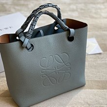 新品上市~美國代購Loewe 羅意威Anagram秋冬新款牛皮托特包/購物包*附購證