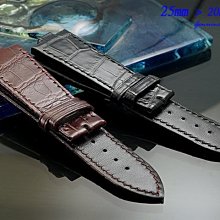 【時間探索】江詩丹顿 Vacheron Constantin Overseas 緃橫四海 鱷魚皮代用錶帶( 25mm)