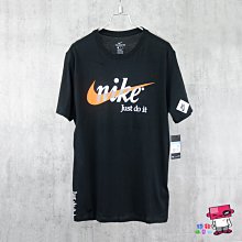 球鞋補習班 NIKE NSW JUST DO IT T-SHIRT 歐限 黑色 標語 TEE 短袖 CQ8026-010