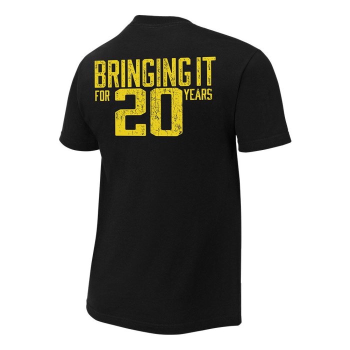 ☆阿Su倉庫☆WWE The Rock Bringing It For 20 Years T-Shirt 巨石強森 特價