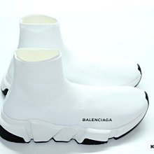 【高冠國際】現貨 正品 Balenciaga 巴黎世家 襪套 Speed Trainer Sock 白 黑 黑底 女鞋