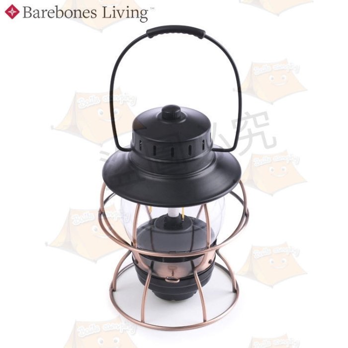 ￼Barebones 手提鐵路復古營燈 Edison Railroad Lamp LIV-280 漁夫燈  露營燈 鐵道燈