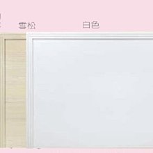 22D【新北蘆洲~嘉利傢俱】金牌5尺木心板白色床頭片-編號 (D861-80)