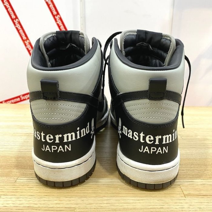 BLACK極新MASTERMIND JAPAN x FCRB x NIKE真皮MMJ骷髏F.C.R.B牛皮DUNK SB